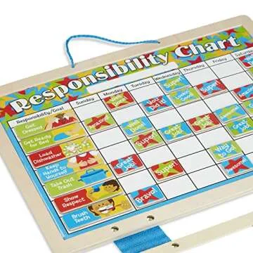 Melissa & Doug Magnetic Responsibility Chart for Kids