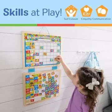Melissa & Doug Magnetic Responsibility Chart for Kids