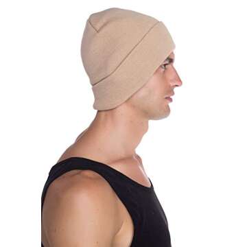 Top Level Adjustable Cuffed Beanie for Men and Women