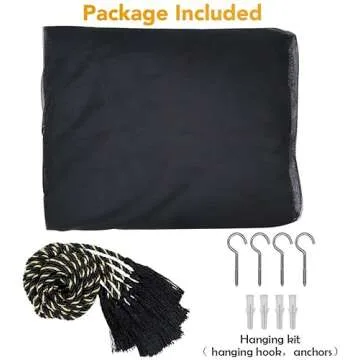 Elegant Twinkle Star Mosquito Net Canopy Bed Curtains for All Sizes