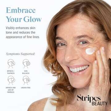 STRIPES Beauty Naomi Watts Dew As I Do Vitamin C Moisturizer To Brighten Hydrate With Hyaluronic Acid Safe Sensitive Skin Menopause Support 1.7 Fl Oz