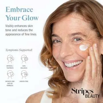 STRIPES Beauty Naomi Watts Dew As I Do Vitamin C Moisturizer To Brighten Hydrate With Hyaluronic Acid Safe Sensitive Skin Menopause Support 1.7 Fl Oz