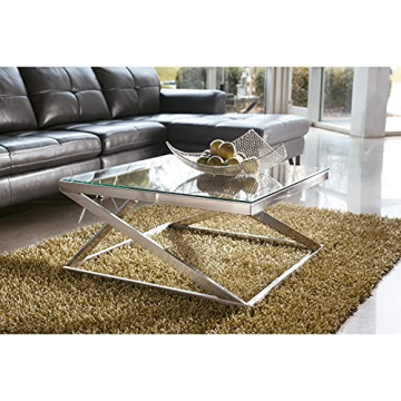 Frostine Modern Round 3-Piece Table Set for Chic Living Rooms