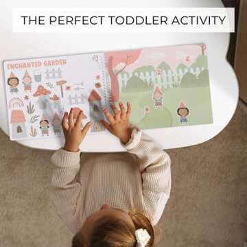 Fun Sticker Book for Girls 2-4 Years - Engaging Activity Book