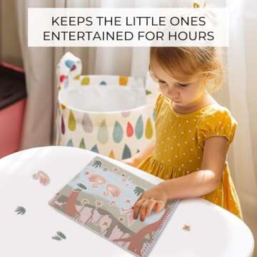 Fun Sticker Book for Girls 2-4 Years - Engaging Activity Book