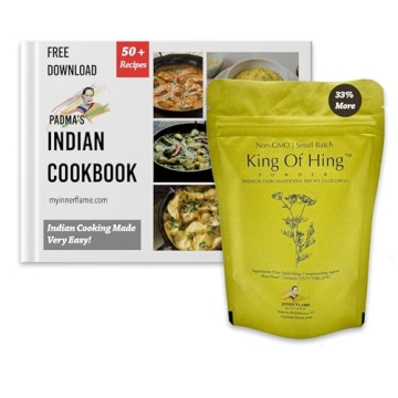 Inner Flame King Of Hing - Asafoetida Organic: Strong Taziki Hing for Culinary Enthusiasts