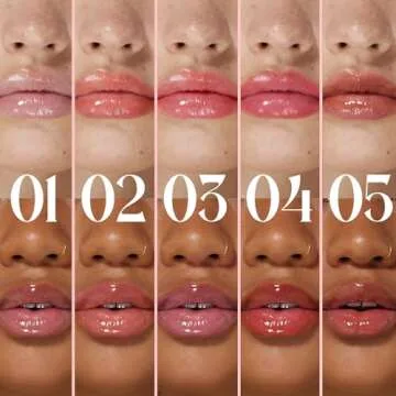 SELESTIA BEAUTY Lip Plumper Gloss for Fuller, Hydrated Lips