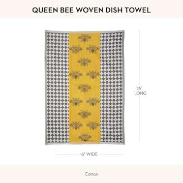 Cute Cotton Dish Towel | MacKenzie-Childs Decorative Kitchen