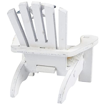 Set of 4 Mini Beach Chairs for Charming Home Decor