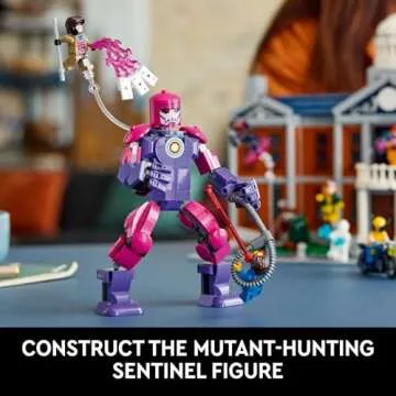 LEGO Marvel X-Men The X-Mansion Building Set - Marvel Collectibles DIY Craft Kit for Adults, Ages 18+ - Buildable Xavier Institute with 10 Minifigures - Gift Idea for Superhero Fans - 76294