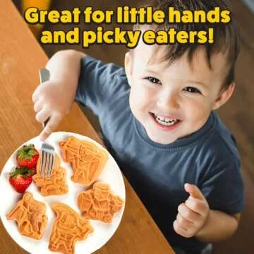 Dungeon Heroes Waffle Maker - Fun Fantasy Breakfasts for Kids