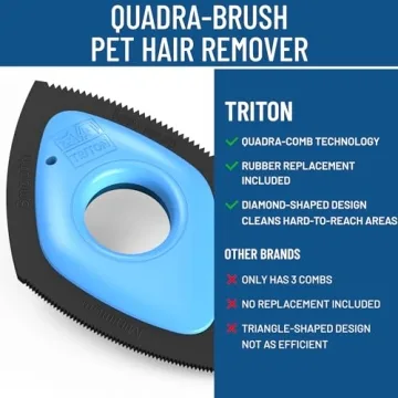 Triton Quadra-Brush Hair Removal Tool for Cars and Homes