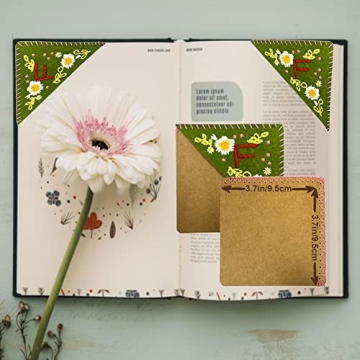 Personalized Hand Embroidered Felt Bookmark for Readers