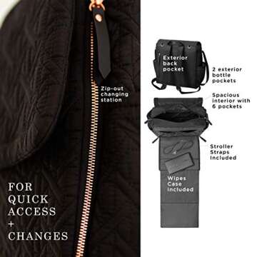 Petunia Pickle Bottom Boxy Backpack | Diaper Bag | Diaper Bag Backpack for Parents | Top-Selling Sty...