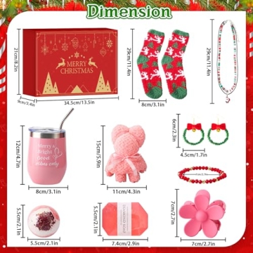 Advent Calendar 2025 for Women with Beauty and Jewelry