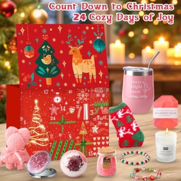 Advent Calendar 2025 for Women with Beauty and Jewelry