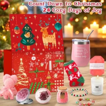 Advent Calendar 2025 for Women with Beauty and Jewelry