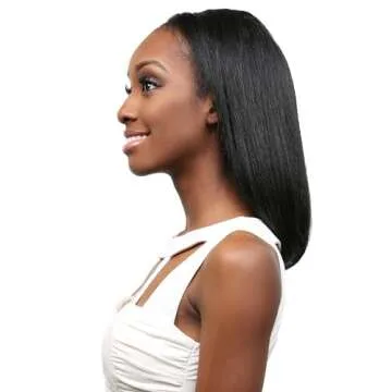 OVAL PART LONG BOB (1B Off Black) - FreeTress Synthetic Wig