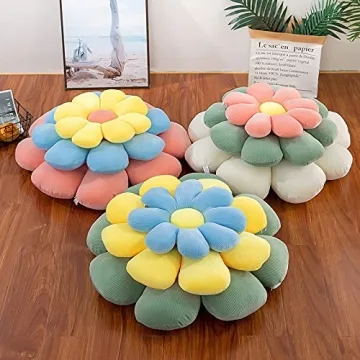 ANYE Floral Floor Cushion: Stylish Comfort for All Ages