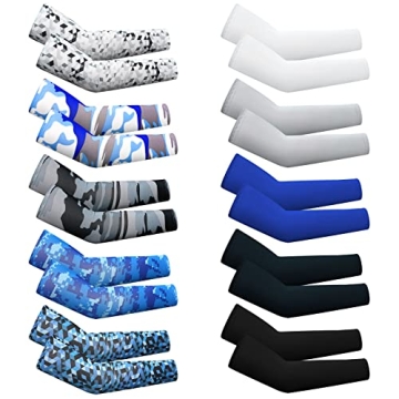 Xuhal Kids Arm Sleeves for UV Protection and Comfort