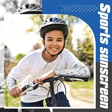 Xuhal Kids Arm Sleeves for UV Protection and Comfort