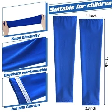 Xuhal Kids Arm Sleeves for UV Protection and Comfort