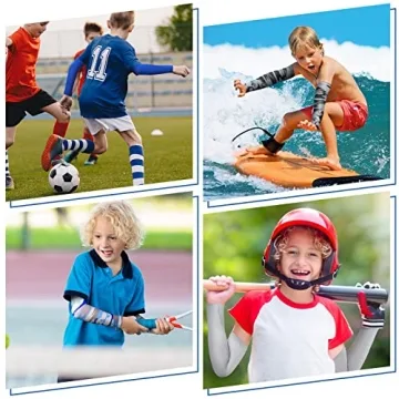 Xuhal Kids Arm Sleeves for UV Protection and Comfort