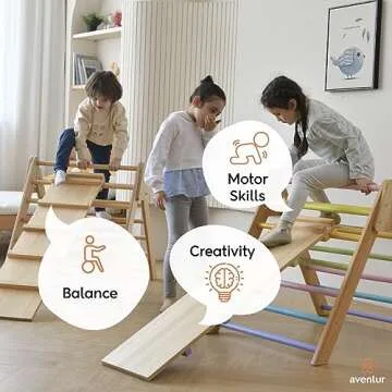 Avenlur Olive Climbing Gym - Safe Indoor Playset for Kids