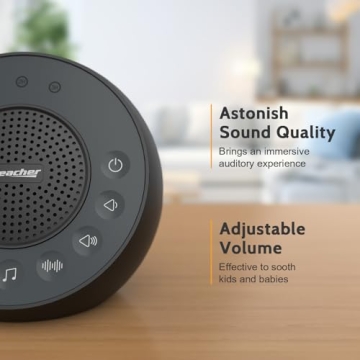 REACHER R2+ White Noise Machine 31 Sounds Sleep Aid