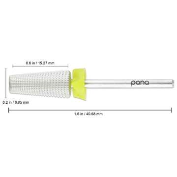 Versatile PANA 5 in 1 Carbide Nail Bit - Two Way Use for Perfect Nails