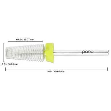 Versatile PANA 5 in 1 Carbide Nail Bit - Two Way Use for Perfect Nails