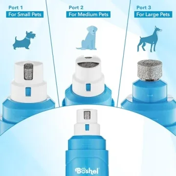 Boshel Pet Nail Grinder for Dogs and Cats - Quiet & Effective