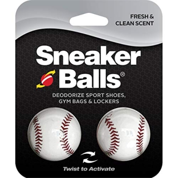 Sneaker Balls Odor-Fighting Fresheners - 2 Pack for Shoes & Gear