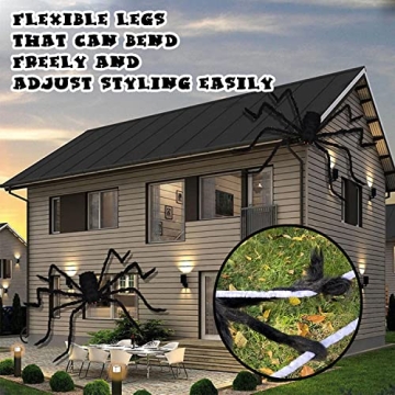 Halloween Giant Spider Set for Spooky Decor