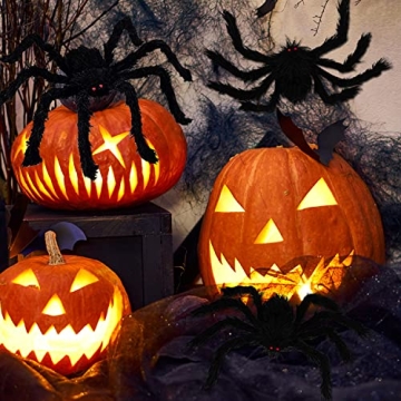Halloween Giant Spider Set for Spooky Decor
