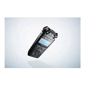 Tascam DR-05X Stereo Handheld Digital Audio Portable Recorder and USB Audio Interface, Pro Field, AV, Music, Dictation Recorder