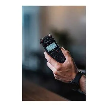 Tascam DR-05X Stereo Handheld Digital Audio Portable Recorder and USB Audio Interface, Pro Field, AV, Music, Dictation Recorder