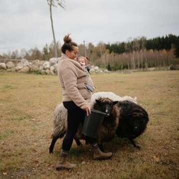 Mushie Silicone Rocket Rattle Teether Toy for Babies
