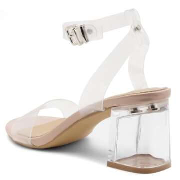 Shoe Land SL-Amaya Women's Stylish Low Heels Sandals