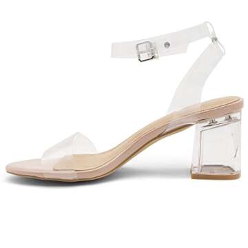 Shoe Land SL-Amaya Women's Stylish Low Heels Sandals