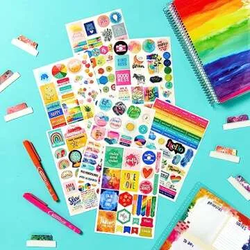 Avery + Amy Tangerine Planner Stickers Set of 744