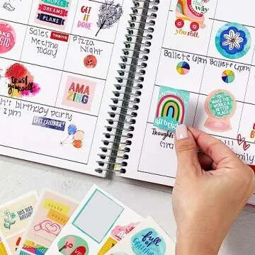 Avery + Amy Tangerine Planner Stickers Set of 744