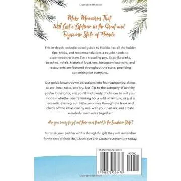 The Couple’s Adventure - 85 Ideas to See, Hear, Taste, and Try in Florida: Make Memories That Will...