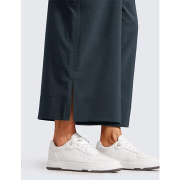 CRZ YOGA Lightweight Wide Leg Pants for Women