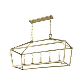 Savoy House Townsend Chandelier Warm Brass 5-Light