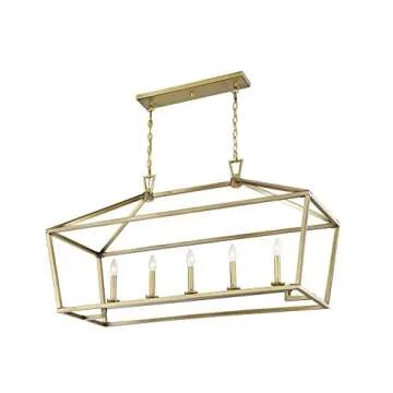 Savoy House Townsend Chandelier Warm Brass 5-Light