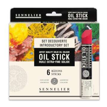 Sennelier Medium Oil Stick Set - Professional Quality for Artists