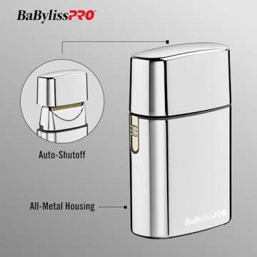 BaBylissPRO Barberology Foil Shaver FXFS1 SILVERFX Professional High-Torque Shaver