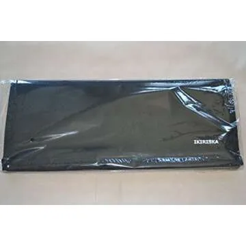 Ikiriska Eyeglass sunglasses organizer for 15 glasses, Black, storage, display on wall or door (firm support at the top)