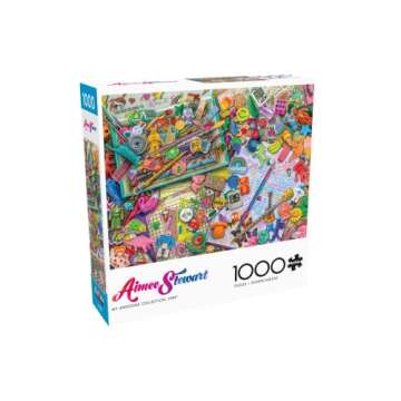 Buffalo Games - Aimee Stewart - My Awesome Collection 1989-1000 Piece Jigsaw Puzzle